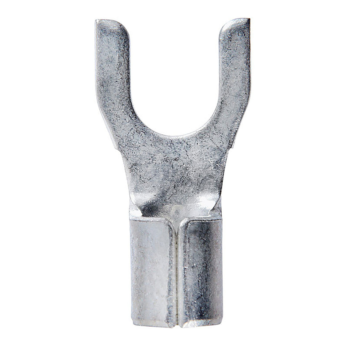 Jandorf - 60844 - 12-10 Ga. Uninsulated Wire Terminal Spade Silver - 5/Pack
