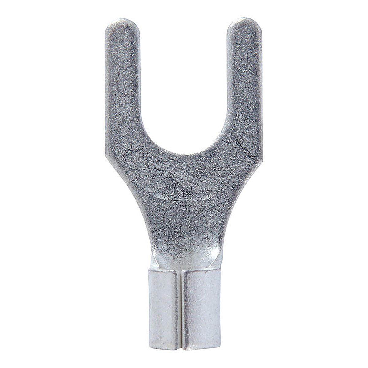 Jandorf - 60845 - 12-10 Ga. Uninsulated Wire Terminal Spade Silver - 5/Pack