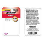 Jandorf - 60853 - Insulated Wire Female Bullet Clear - 4/Pack
