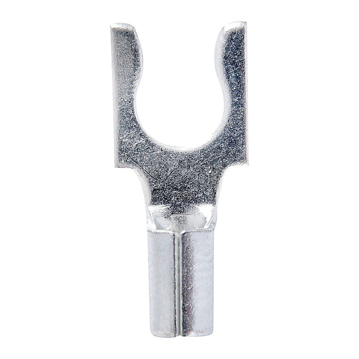 Jandorf - 60914 - 16-14 Ga. Uninsulated Wire Terminal Spade Silver - 5/Pack