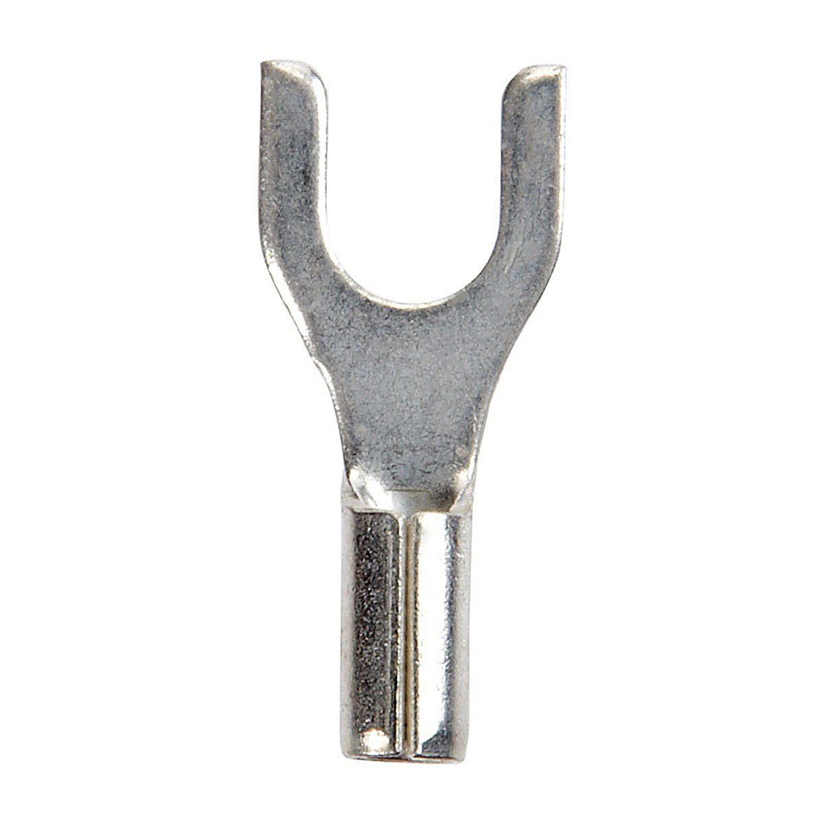 Jandorf - 60980 - 22-18 Ga. Uninsulated Wire Terminal Spade Silver - 5/Pack