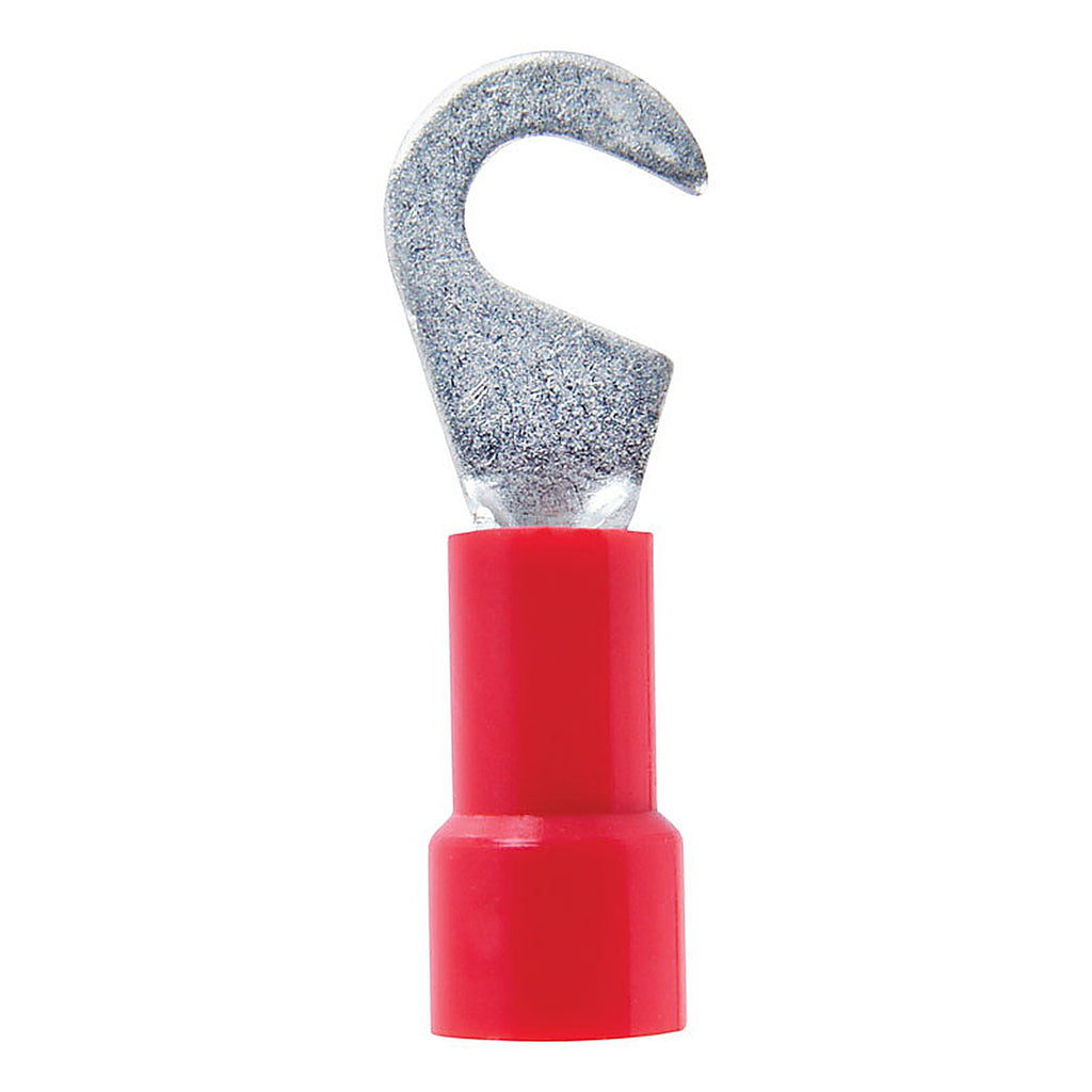 Jandorf - 60957 - 22-18 Ga. Insulated Wire Terminal Hook Red - 5/Pack