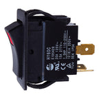 Jandorf - 61126 - 20 amps Single Pole Rocker Power Tool Switch Black - 1/Pack