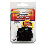 Jandorf - 61126 - 20 amps Single Pole Rocker Power Tool Switch Black - 1/Pack