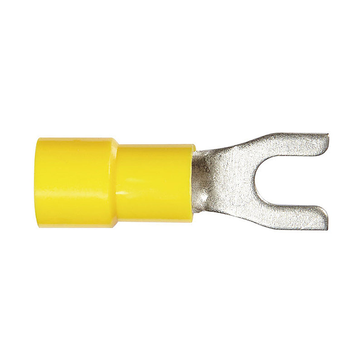 Jandorf - 60998 - 12-10 Ga. Insulated Wire Terminal Spade Yellow - 5/Pack