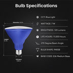 Feit Electric - PAR38B10KLEDBX - PAR38 E26 (Medium) LED Bulb Blue 40 W 1 pk