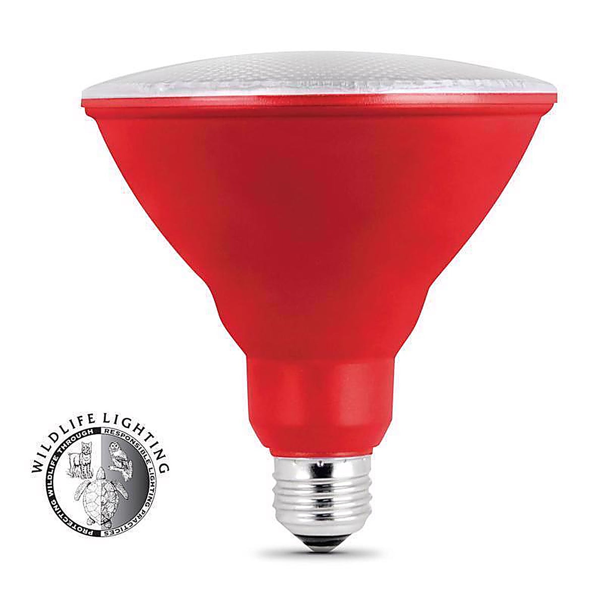 Feit Electric - PAR38R10KLED/BX - PAR38 E26 (Medium) LED Bulb Red 120 W 1 pk