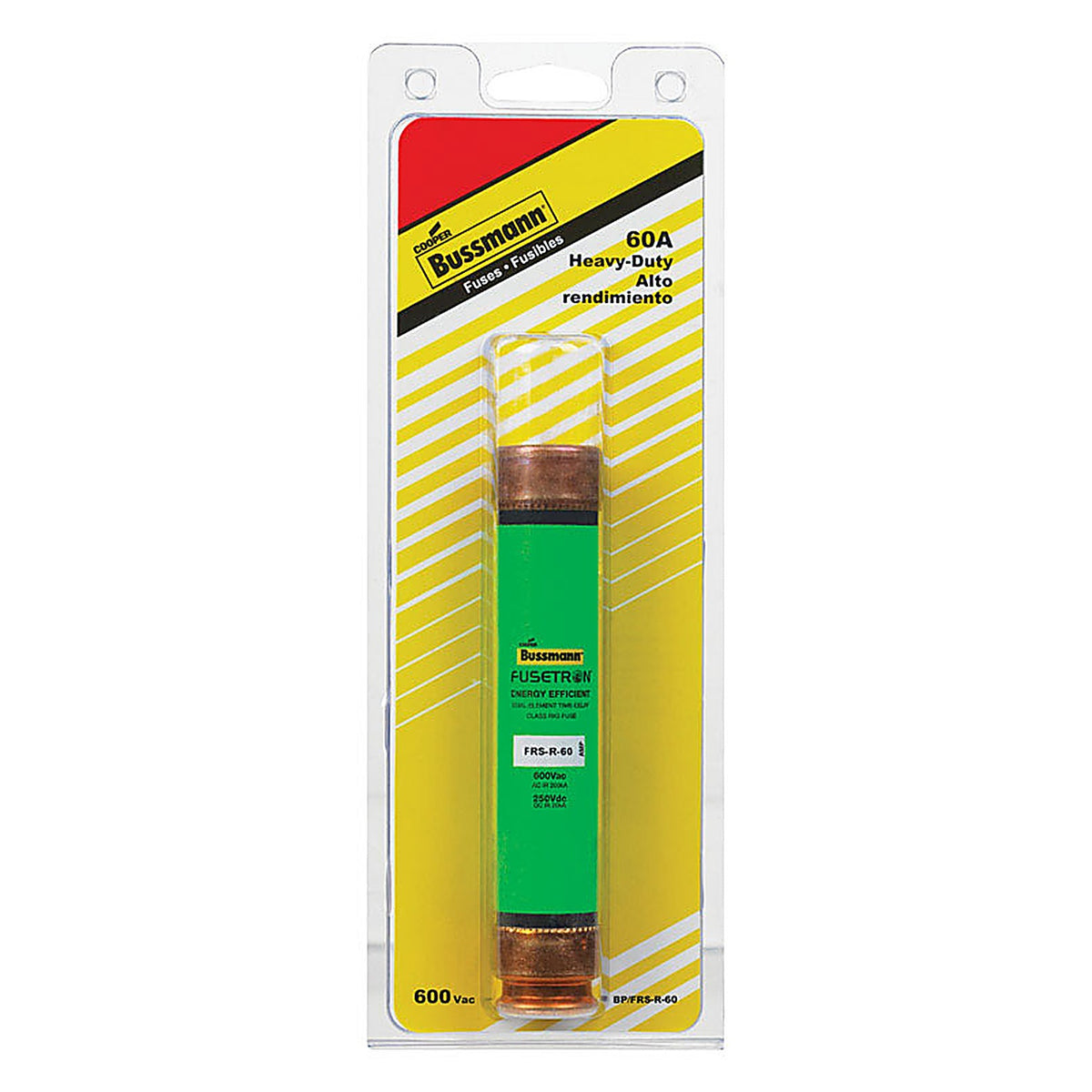 Bussmann - BP/FRS-R-60 - 60 amps Dual Element Time Delay Fuse 1 pk