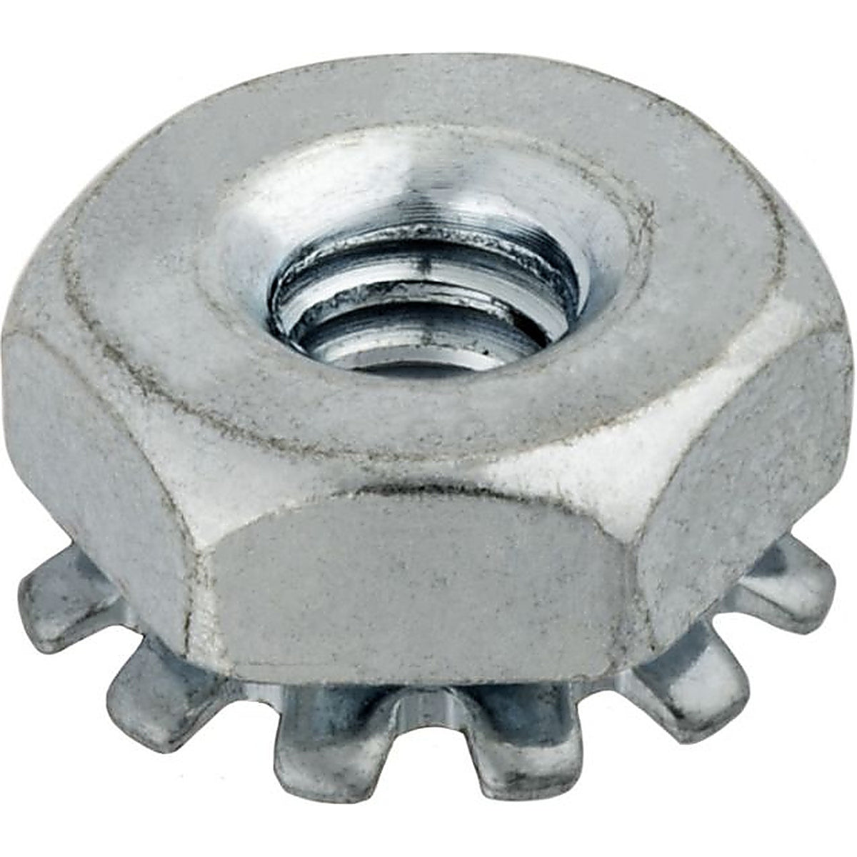 Auveco - 3495 - 10-32 Hex Keps Nuts Zinc