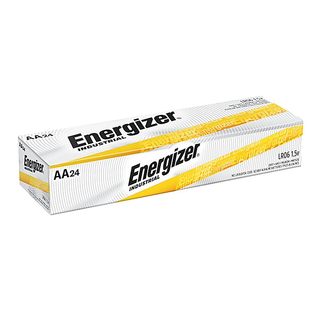 Energizer - EN91 - Industrial AA Alkaline Batteries 24 pk Boxed