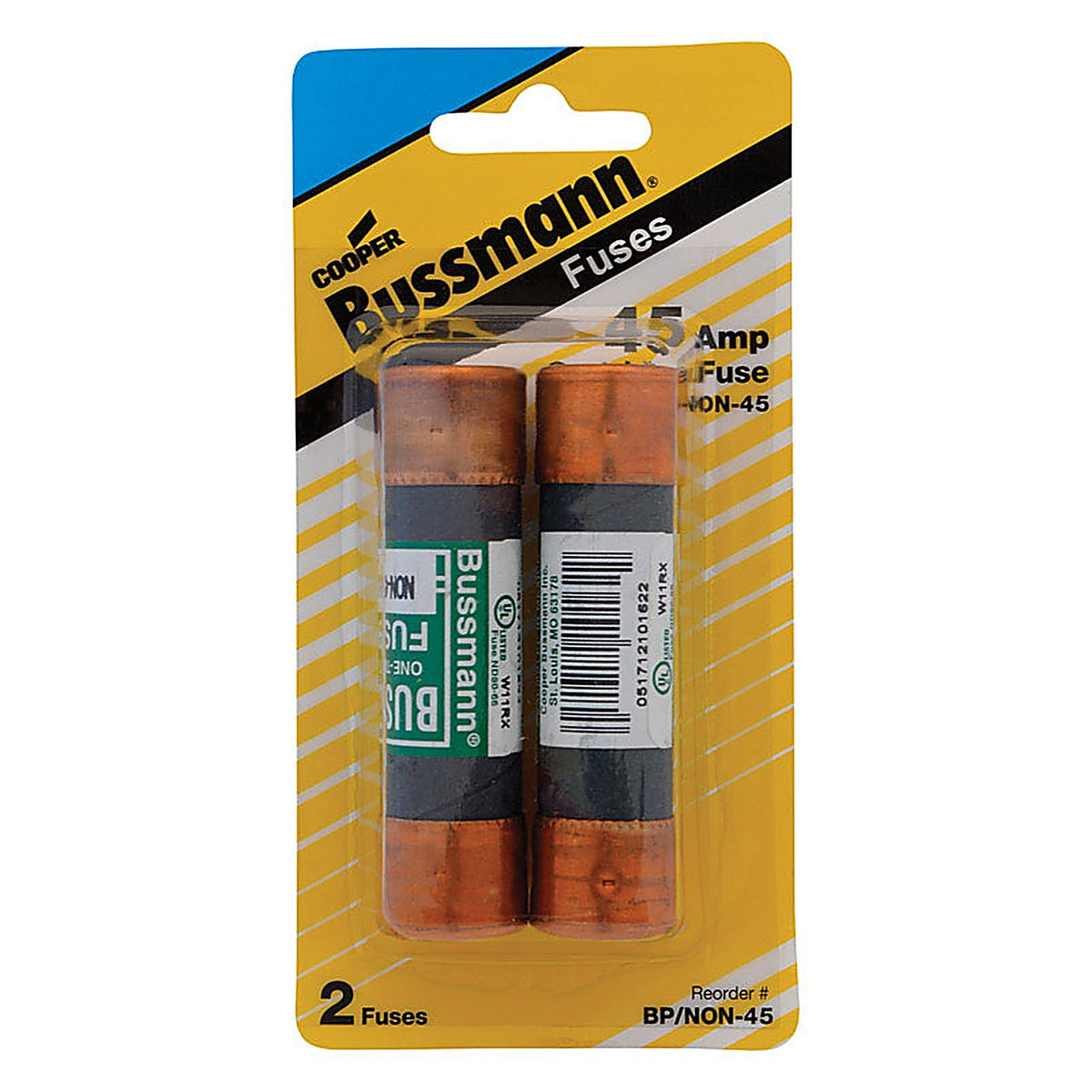 Bussmann - BP/NON-45 - 45 amps Non Current Fuse 2 pk