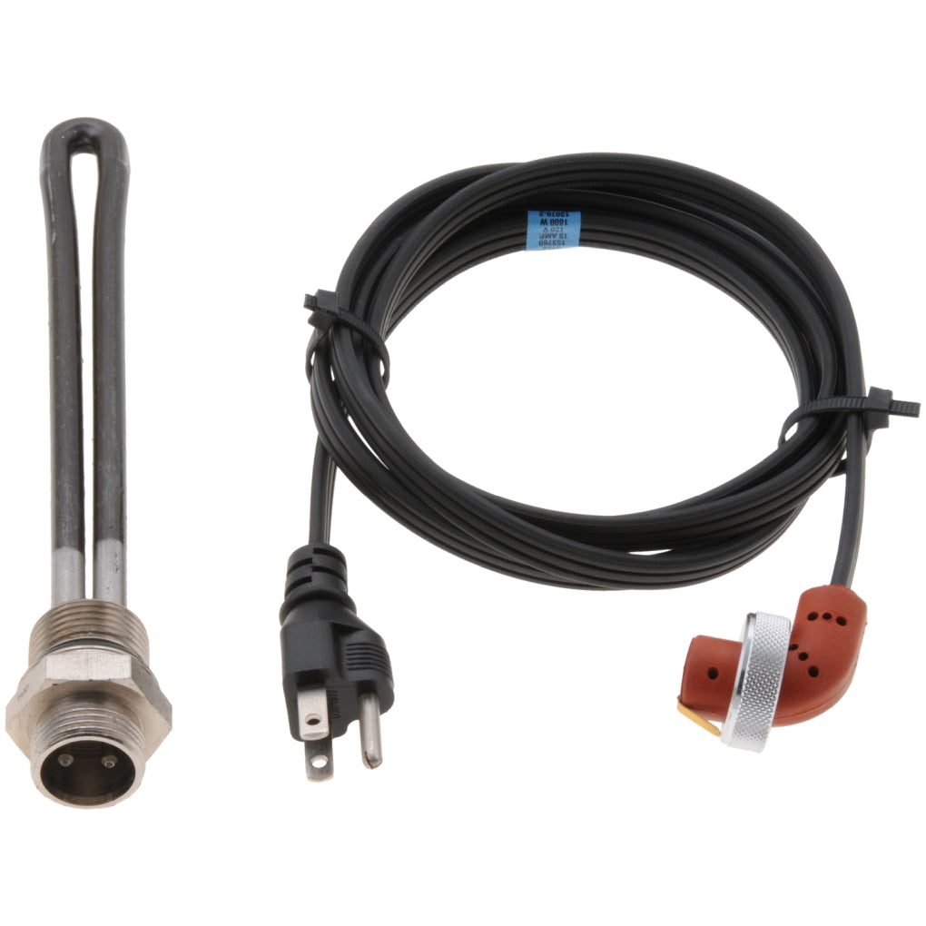 ZeroStart - 3500049 - Oil Pan Heater, 450W 120V, 27mm straight thread w/O-Ring seal