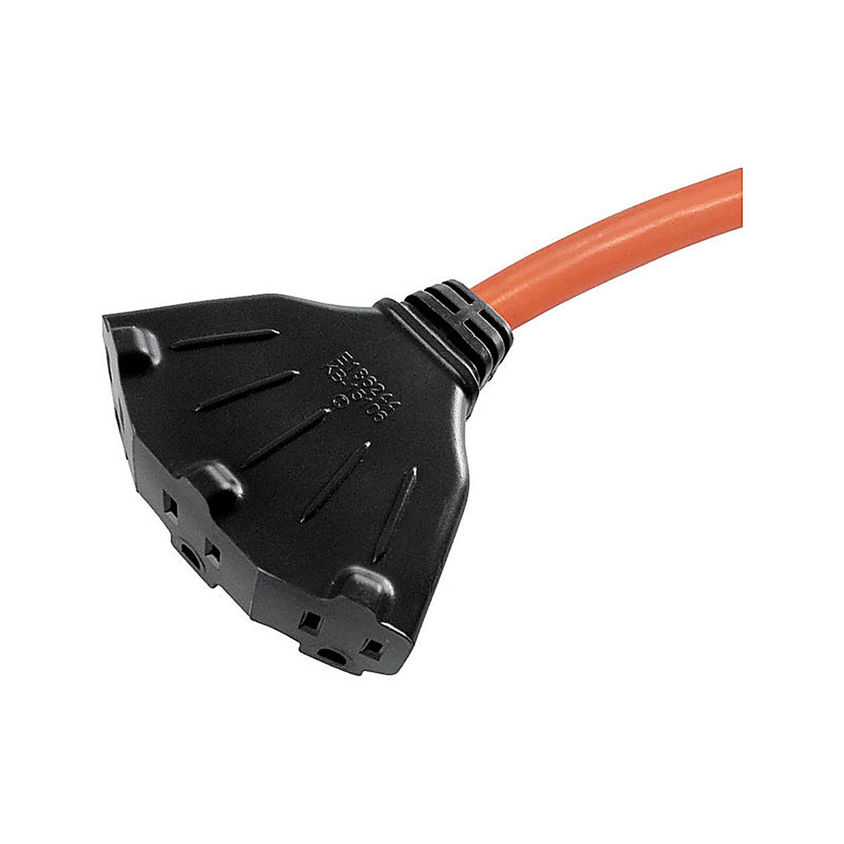 Projex - 10P-003-002FOGP - Indoor or Outdoor 2 ft. L Orange Extension Cord 12/3 STW