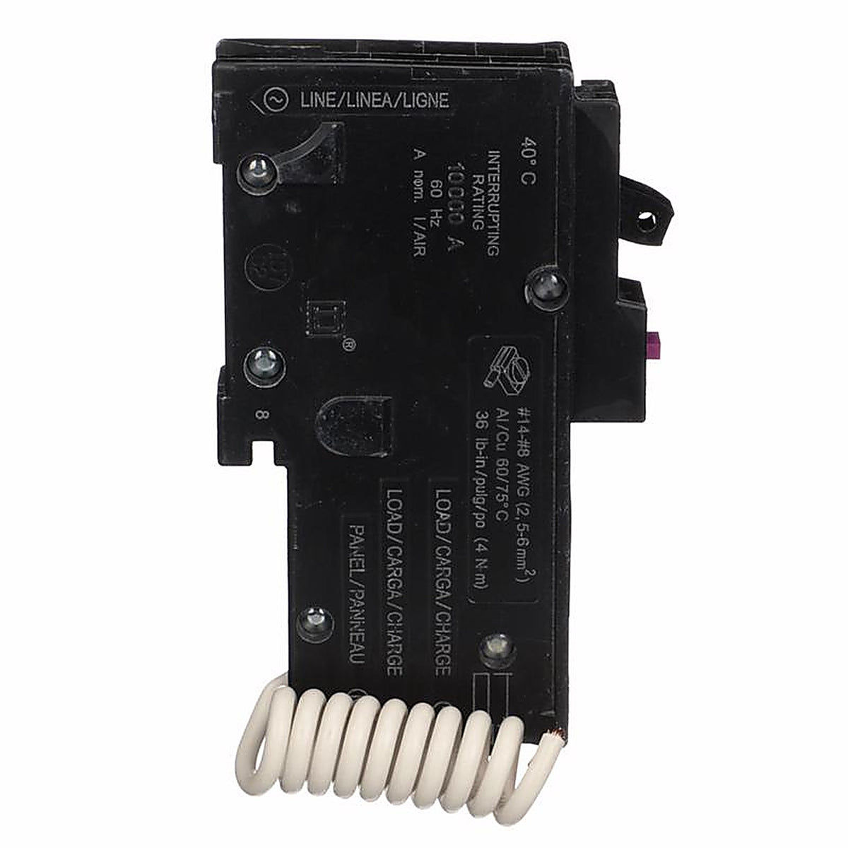 Square D - HOM120DFC - HomeLine 20 amps Dual Function (CAFCI and GFCI) Single Pole Circuit Breaker