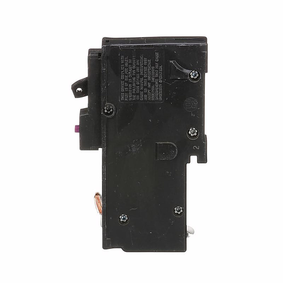 Square D - HOM120DFC - HomeLine 20 amps Dual Function (CAFCI and GFCI) Single Pole Circuit Breaker