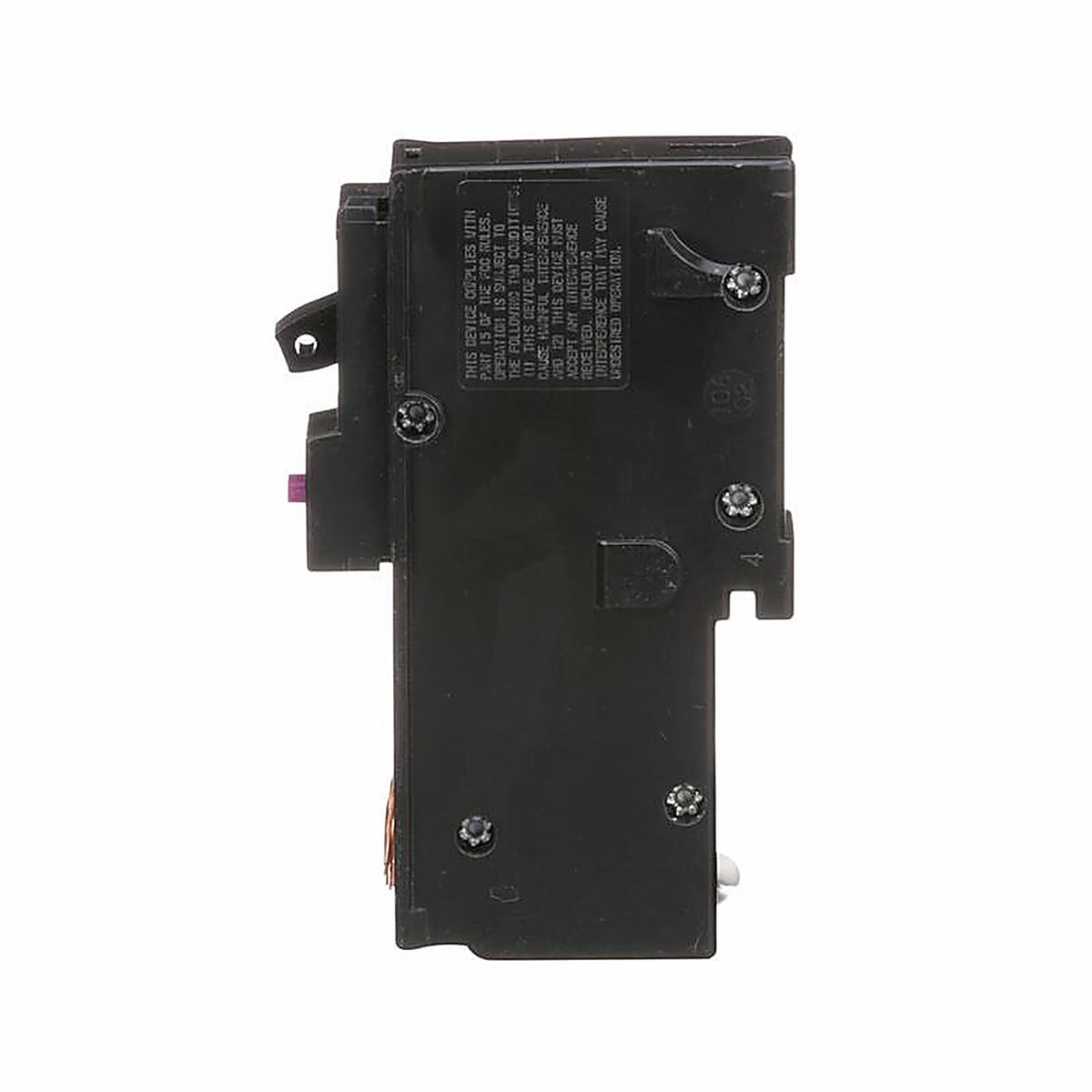Square D - HOM115DFC - HomeLine 15 amps Arc Fault/Ground Fault Single Pole Circuit Breaker