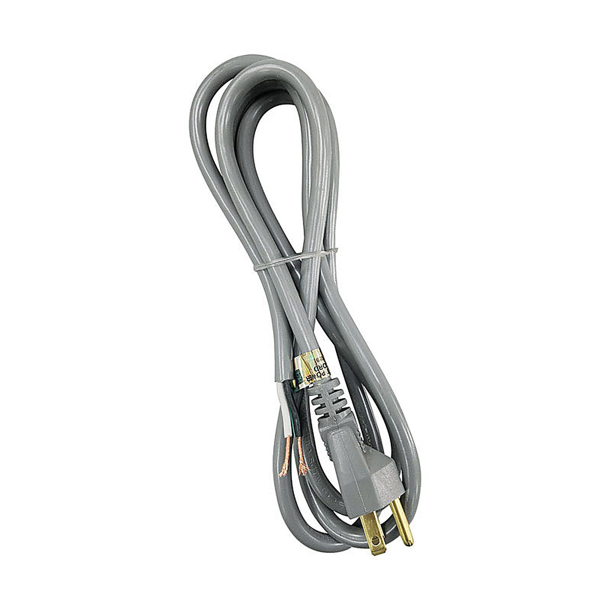 Projex - 1PS-003-008FGYP - 16/3 125 V 8 ft. L Appliance Cord