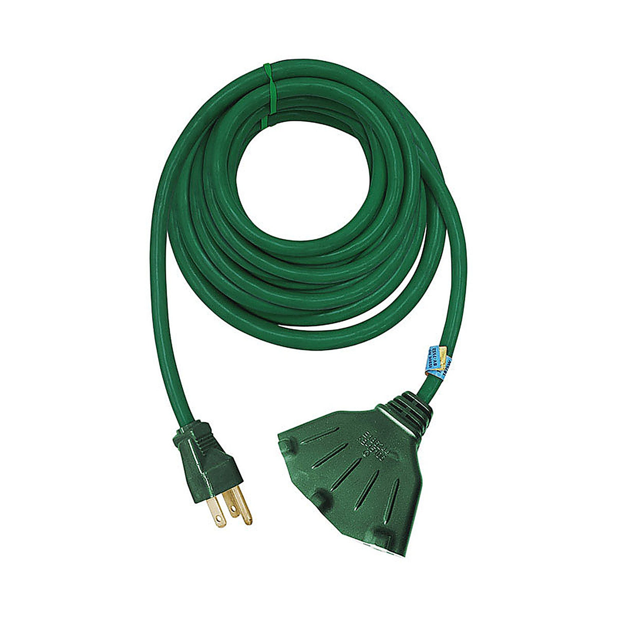 Projex - MO-SJT163-50GNP - Indoor or Outdoor 50 ft. L Green Triple Outlet Cord 16/3