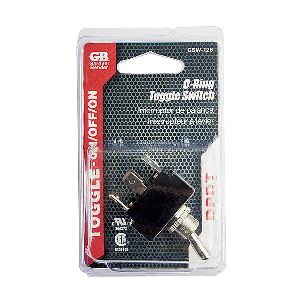 Gardner Bender - GSW-126 - Toggle O-Ring Switch Silver - 1/Pack