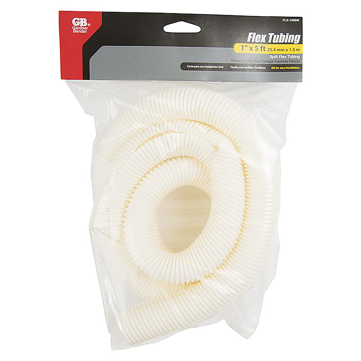 Gardner Bender - FLX-1005W - 60 in. L White Polyethylene Flex Tube