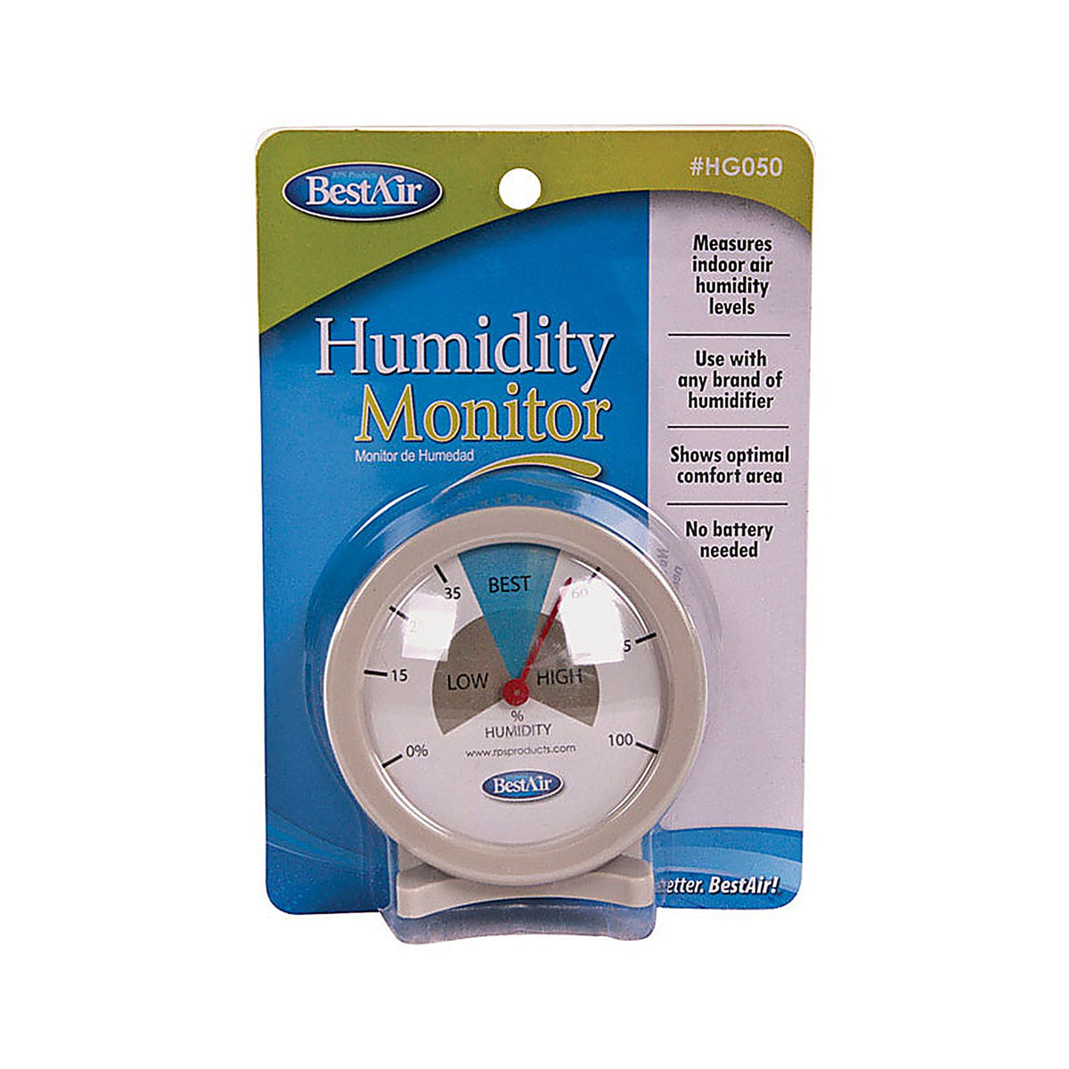 BestAir - HG050-PDQ-4 - Analog Humidity Monitor