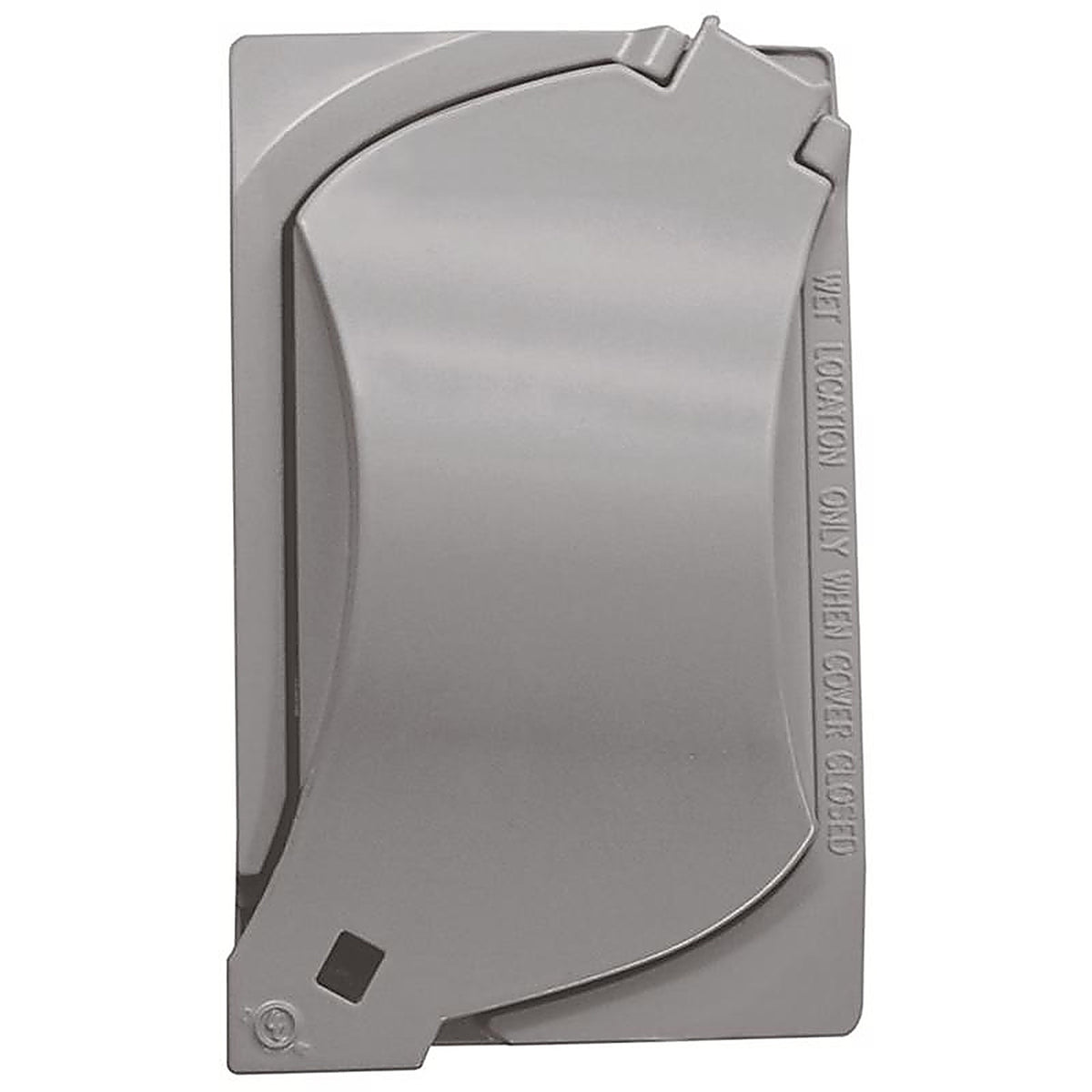 Sigma Electric - 14140 - Rectangle Plastic 1 gang Universal Cover For Wet Locations