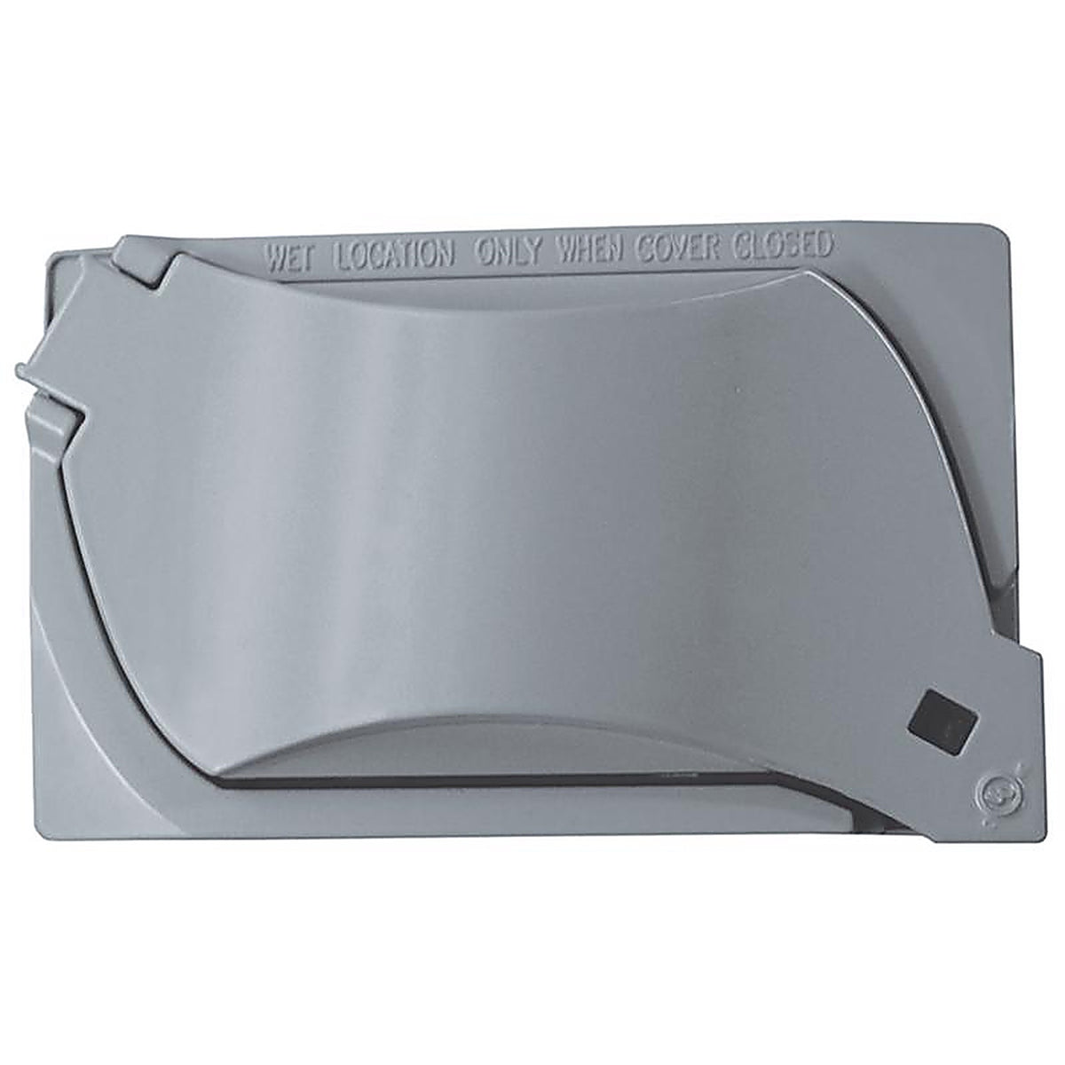 Sigma Electric - 14140 - Rectangle Plastic 1 gang Universal Cover For Wet Locations