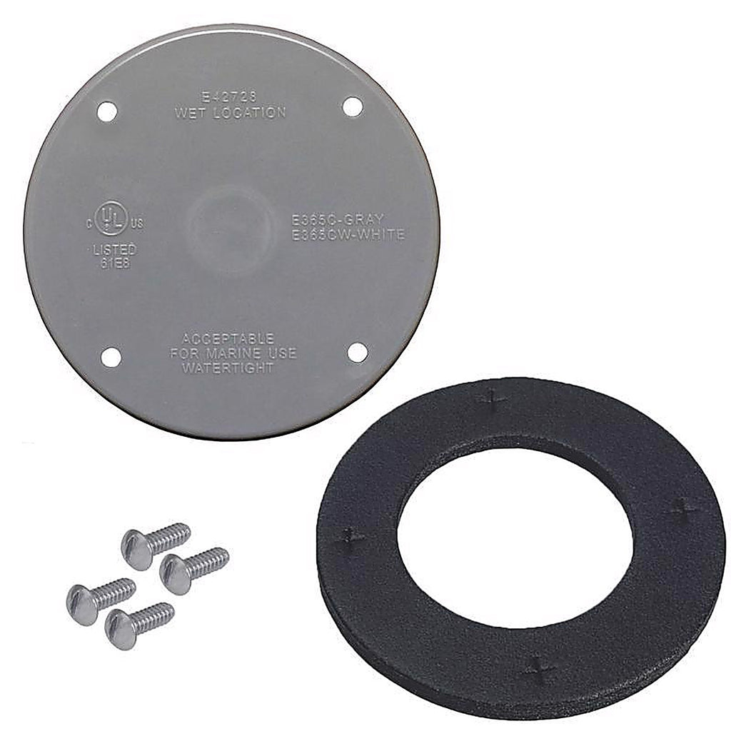 Sigma Electric - 14170 - Round Plastic Flat Box Cover For Wet Locations