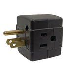 Projex - AB-26/01PRJ - Grounded 3 outlets Adapter 1 pk