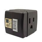 Projex - AB-26/01PRJ - Grounded 3 outlets Adapter 1 pk