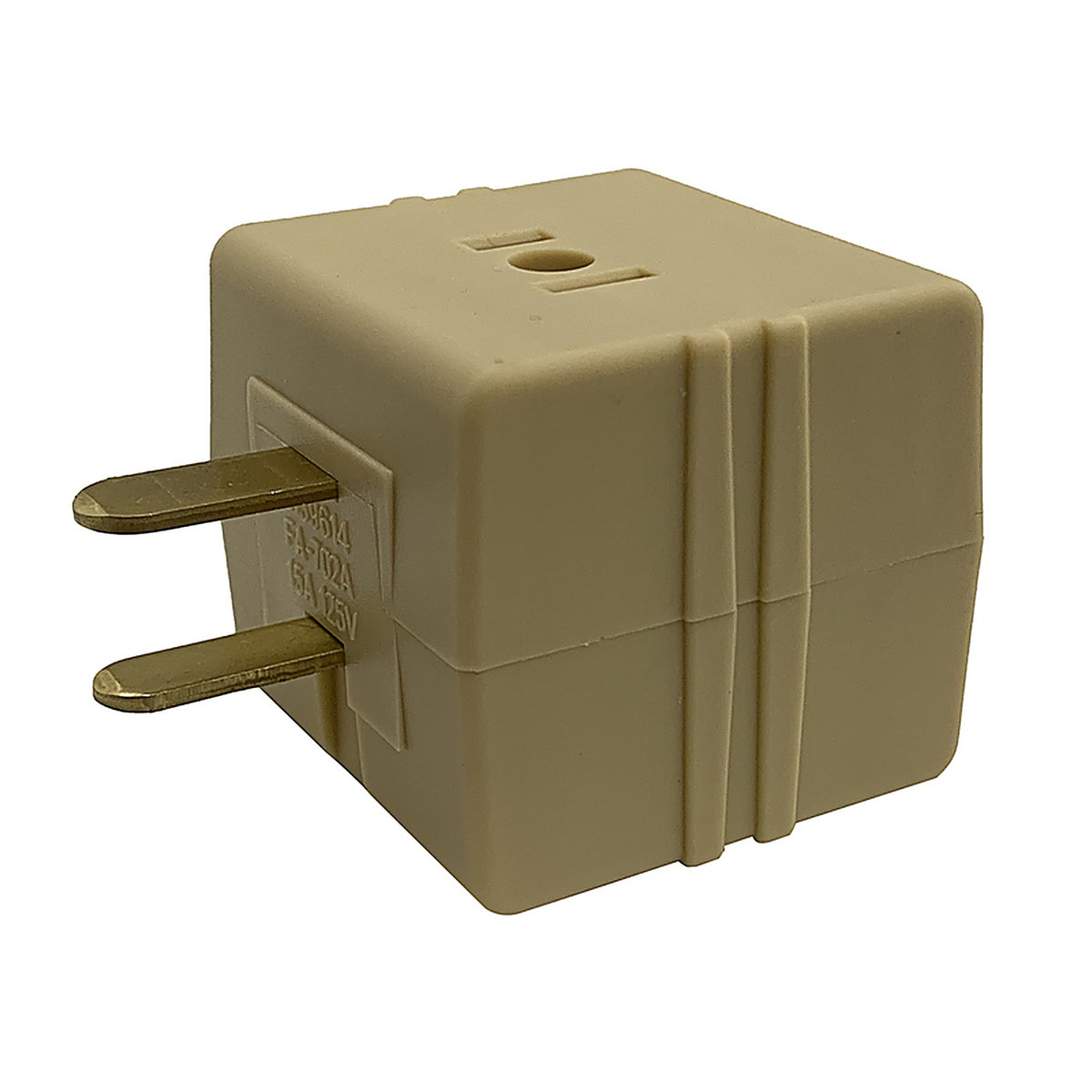 Projex - FA-702A/11PRJ - Polarized 3 outlets Cube Adapter 1 pk