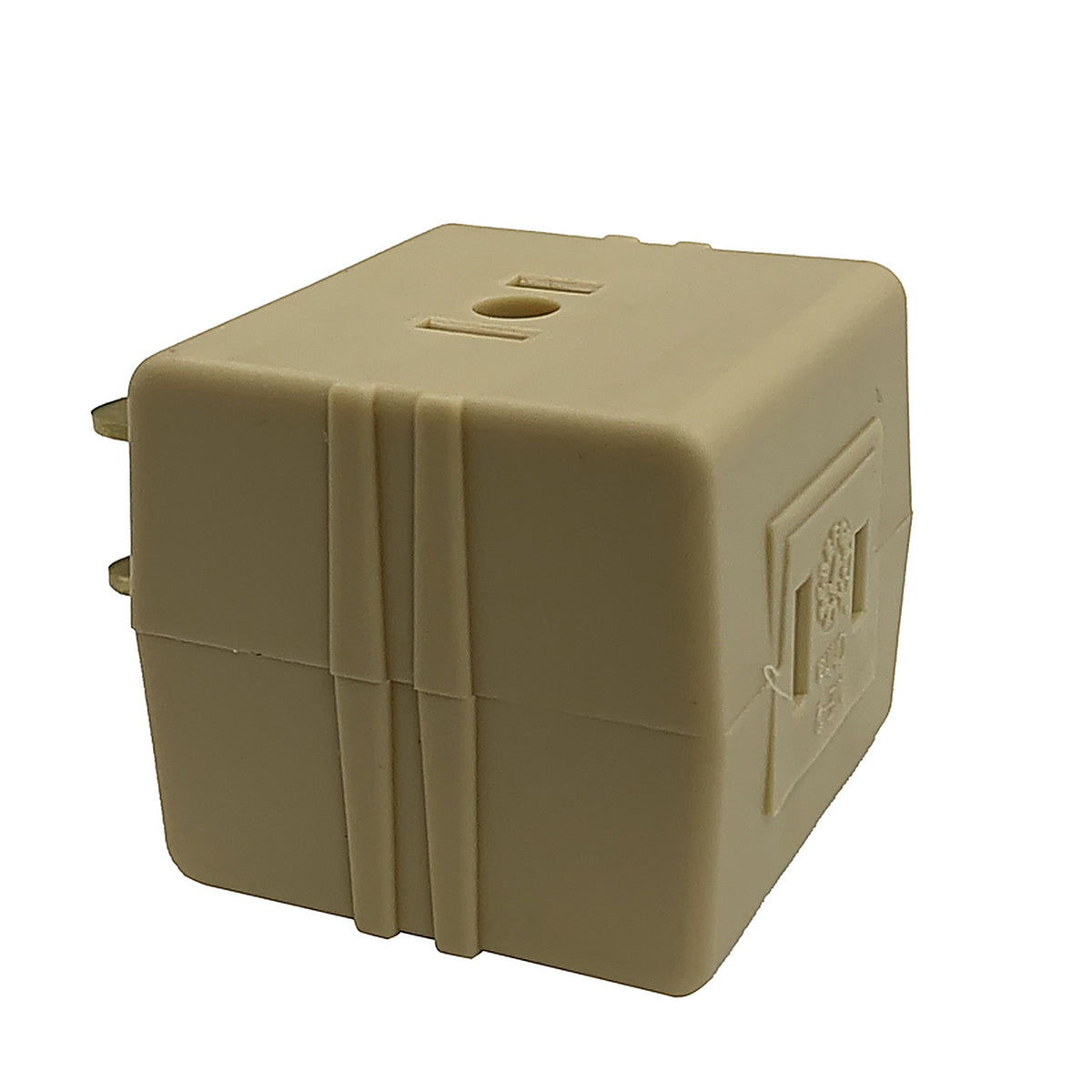 Projex - FA-702A/11PRJ - Polarized 3 outlets Cube Adapter 1 pk