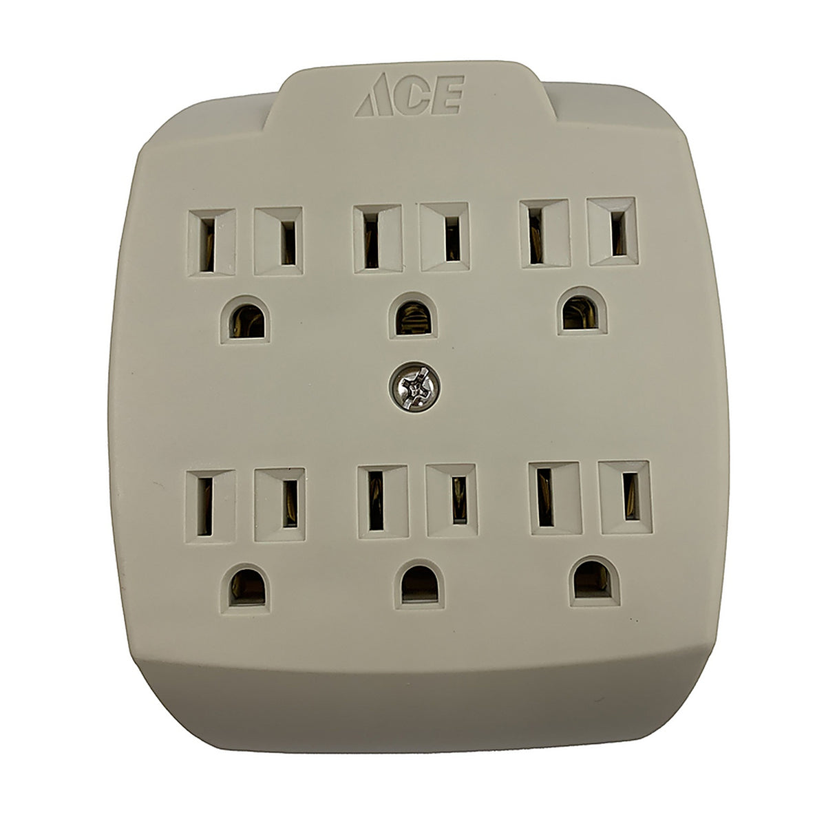 Projex - FA-357AE/11PRJ - Grounded 6 outlets Adapter 1 pk