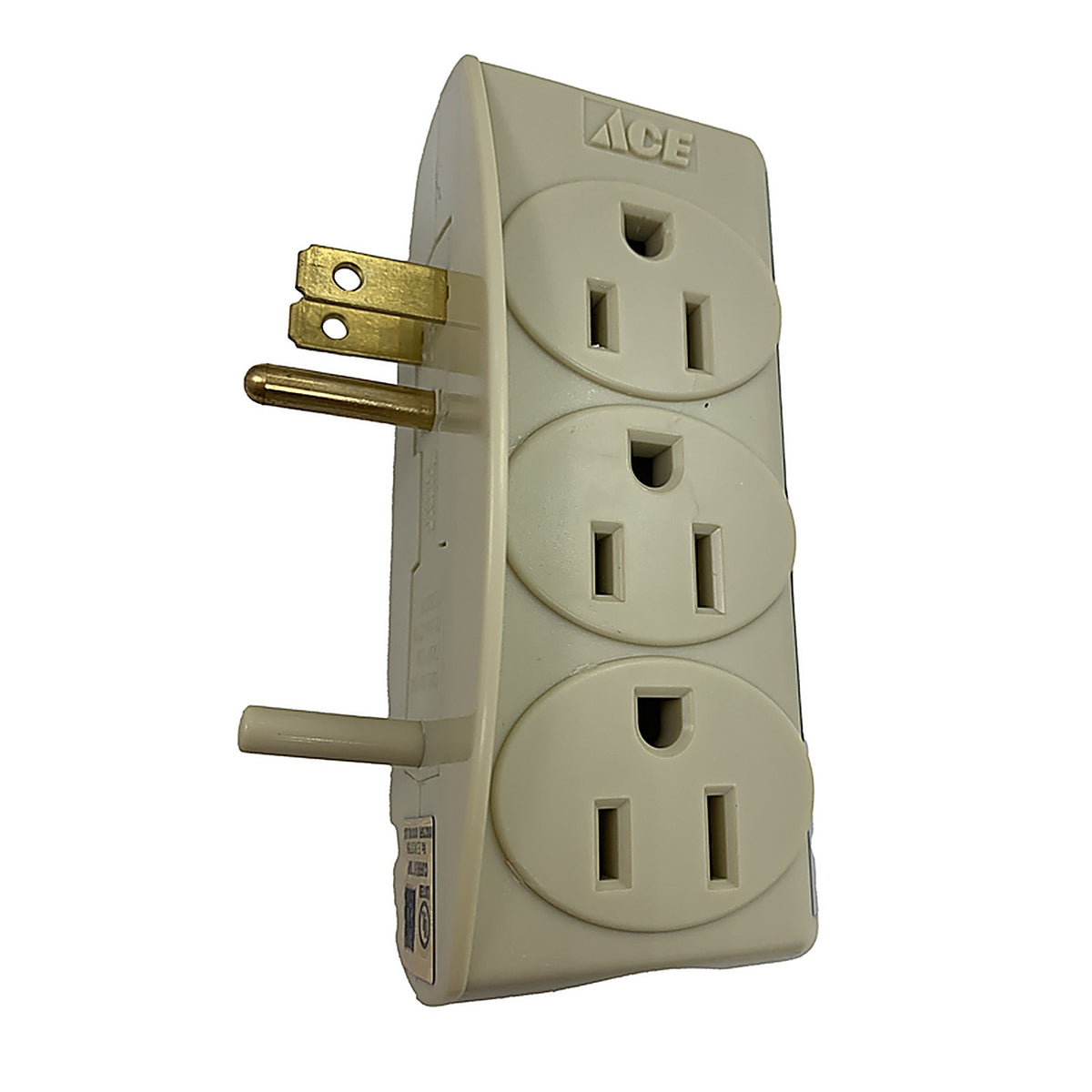 Projex - FA-118/11PRJ - Grounded 6 outlets Adapter 1 pk