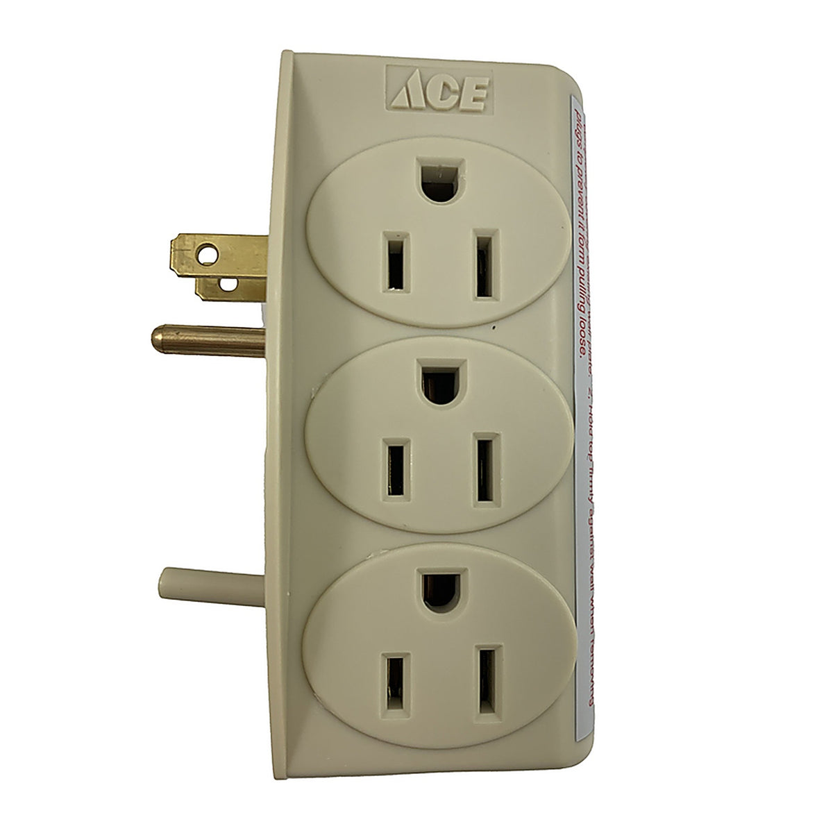 Projex - FA-118/11PRJ - Grounded 6 outlets Adapter 1 pk