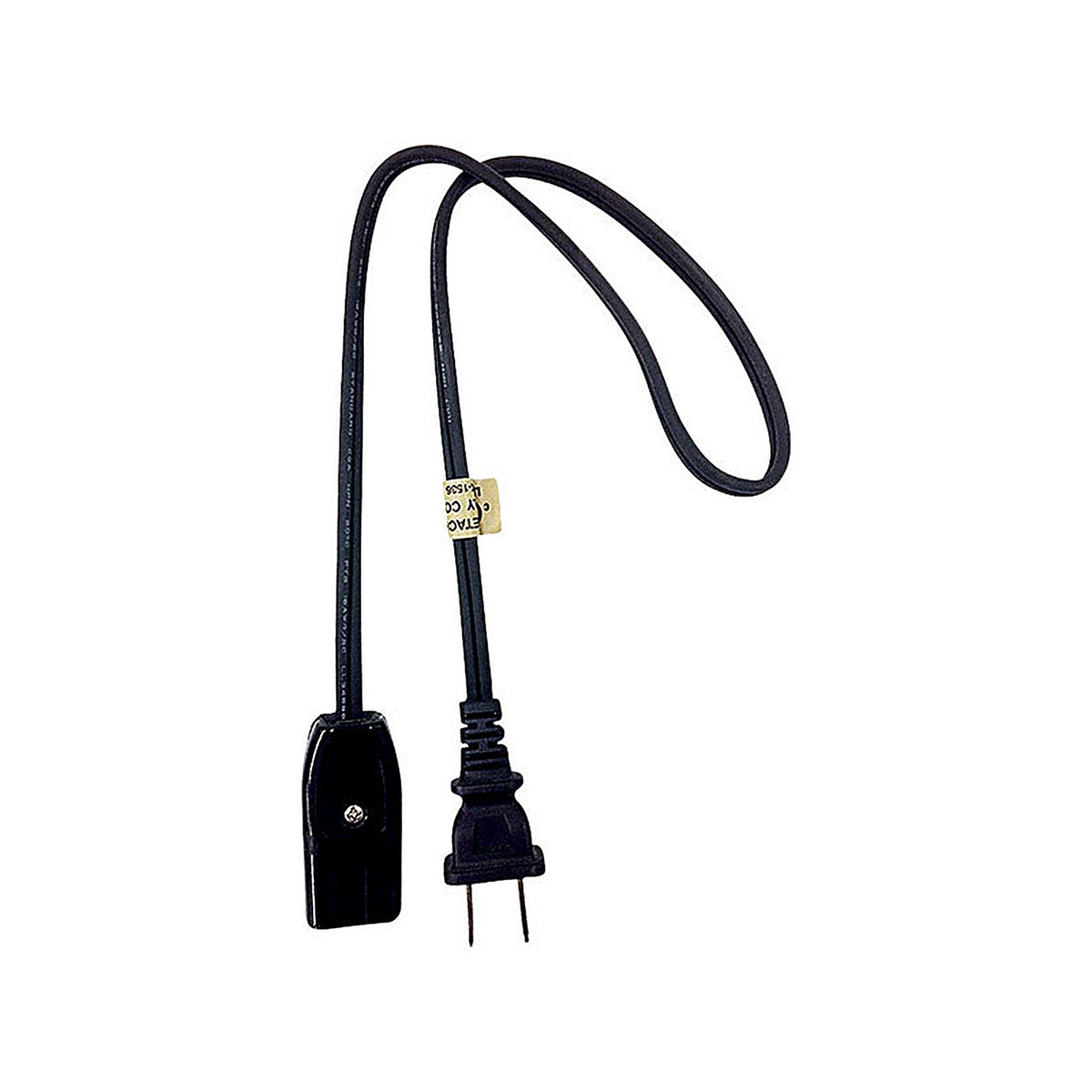 Projex - 1AD-003-002FBKP - HPN 18/2 125 V 2 ft. L Appliance Cord