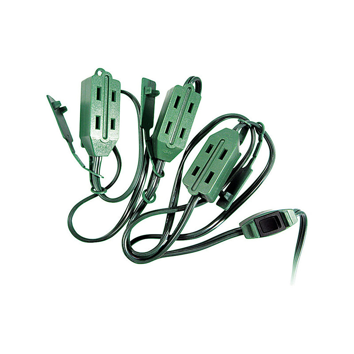 Projex - XM-SPT215GRP - Christmas Tree 15 ft. L Green Extension Cord 18/2