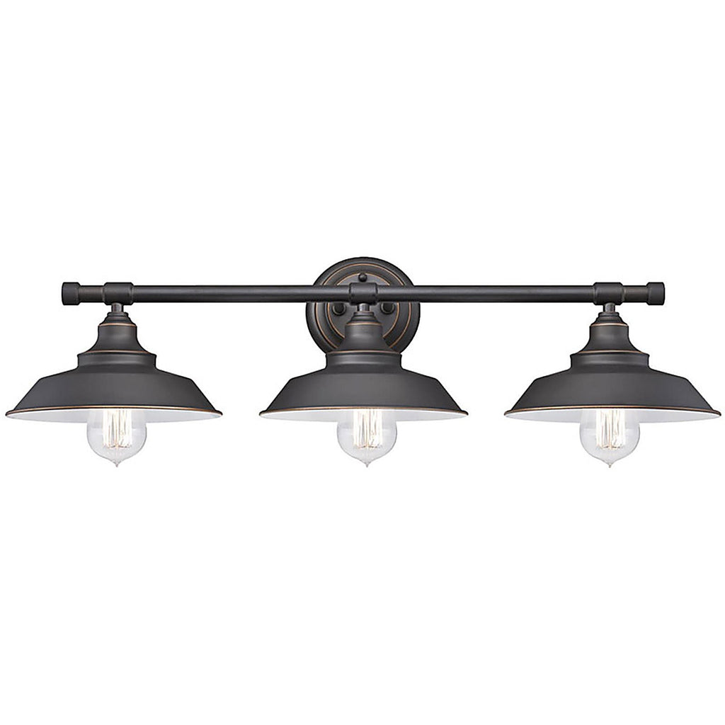Westinghouse - 63434-48 - 3 Oil Rubbed Bronze Wall Sconce