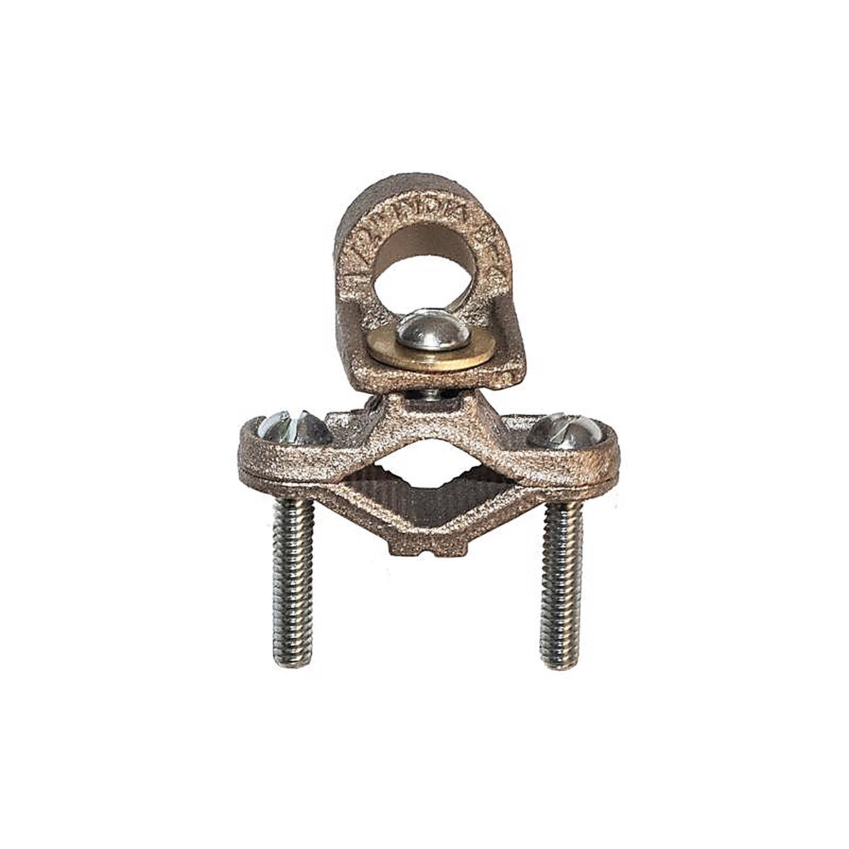 Sigma Electric - 44509 - ProConnex 1 in. Bronze Ground Clamp with Hub 1 pk