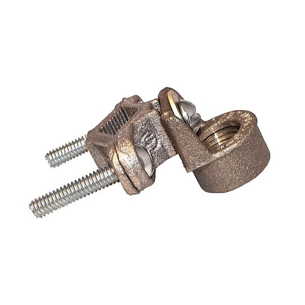 Sigma Electric - 44509 - ProConnex 1 in. Bronze Ground Clamp with Hub 1 pk