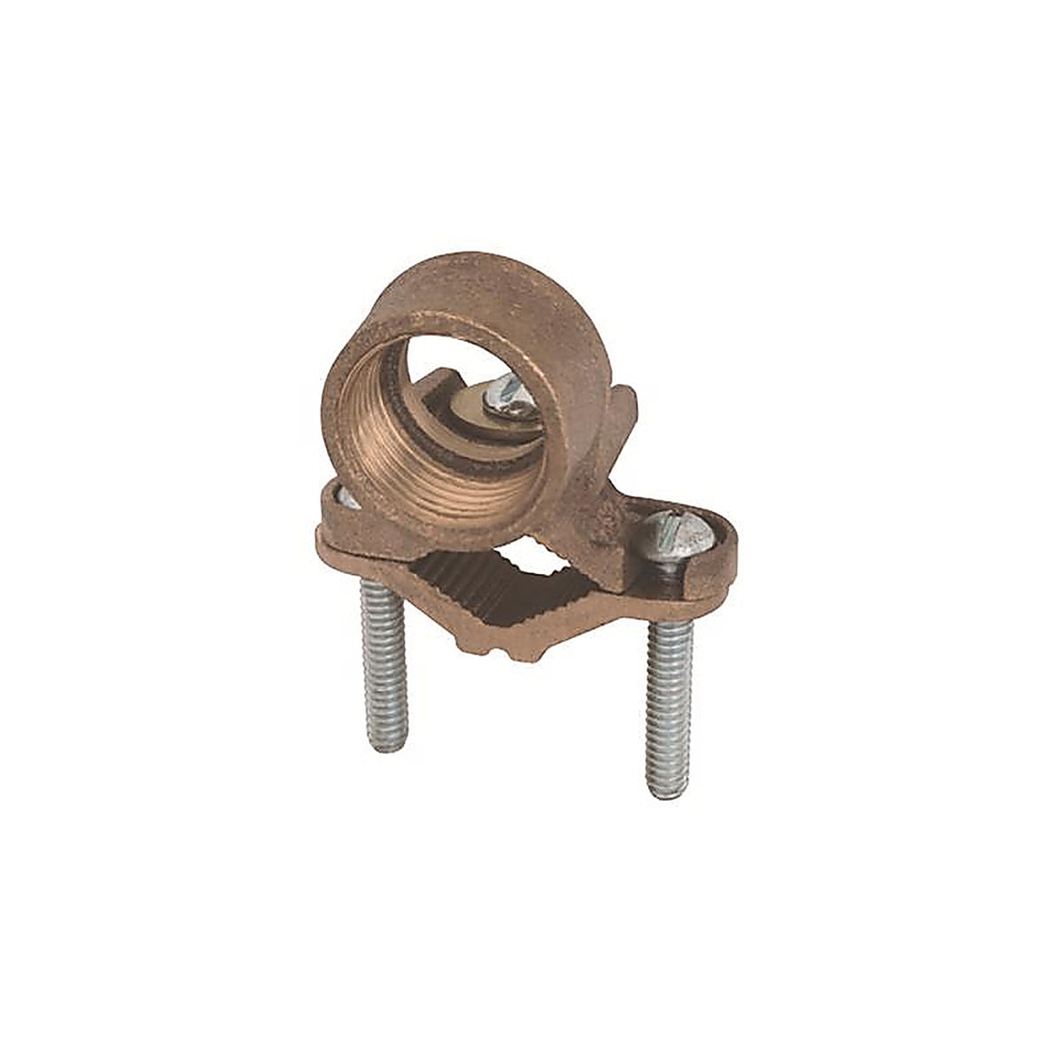 Sigma Electric - 44509 - ProConnex 1 in. Bronze Ground Clamp with Hub 1 pk