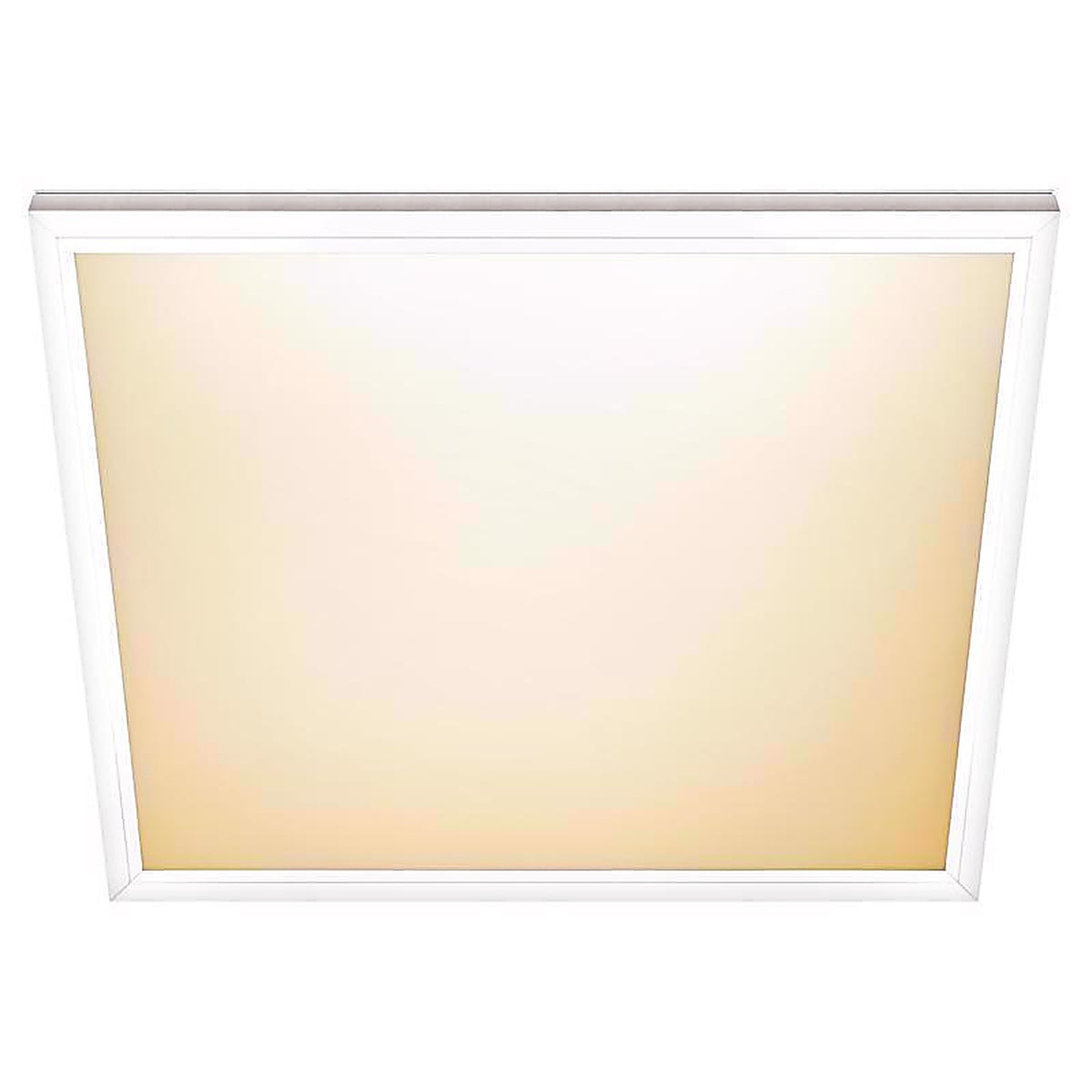 Feit Electric - FP2X2/6WY/WH - 1 in. H X 24 in. W X 24 in. L White LED Flat Panel Light Fixture