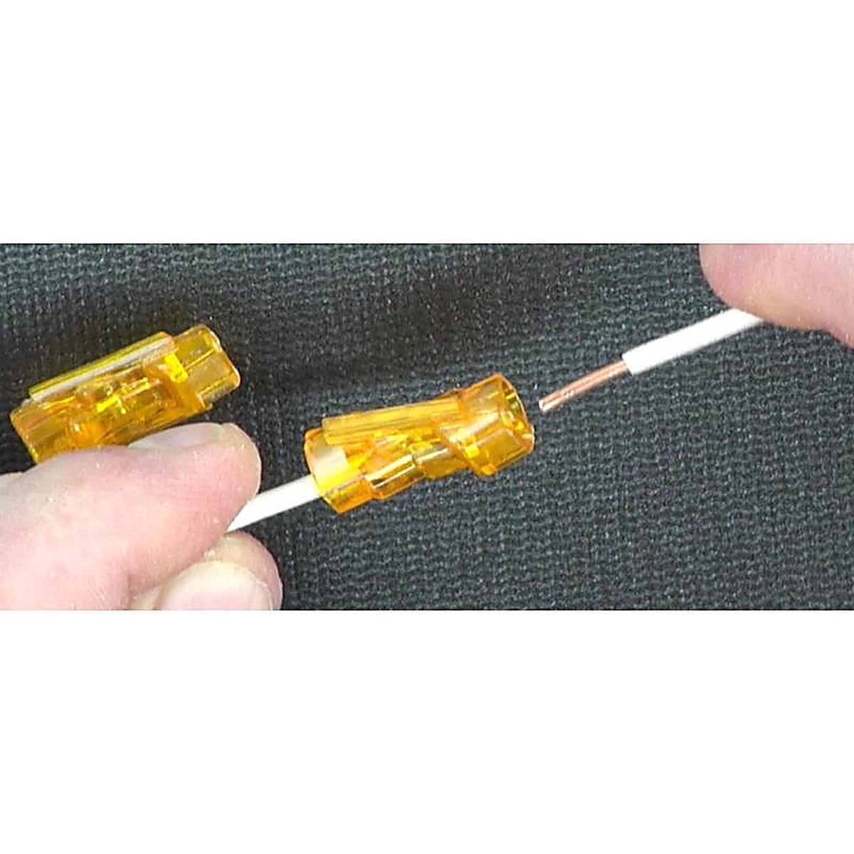 Ideal - 30-1342S - Spliceline 42 Insulated Wire Butt Splice Orange 10 pk