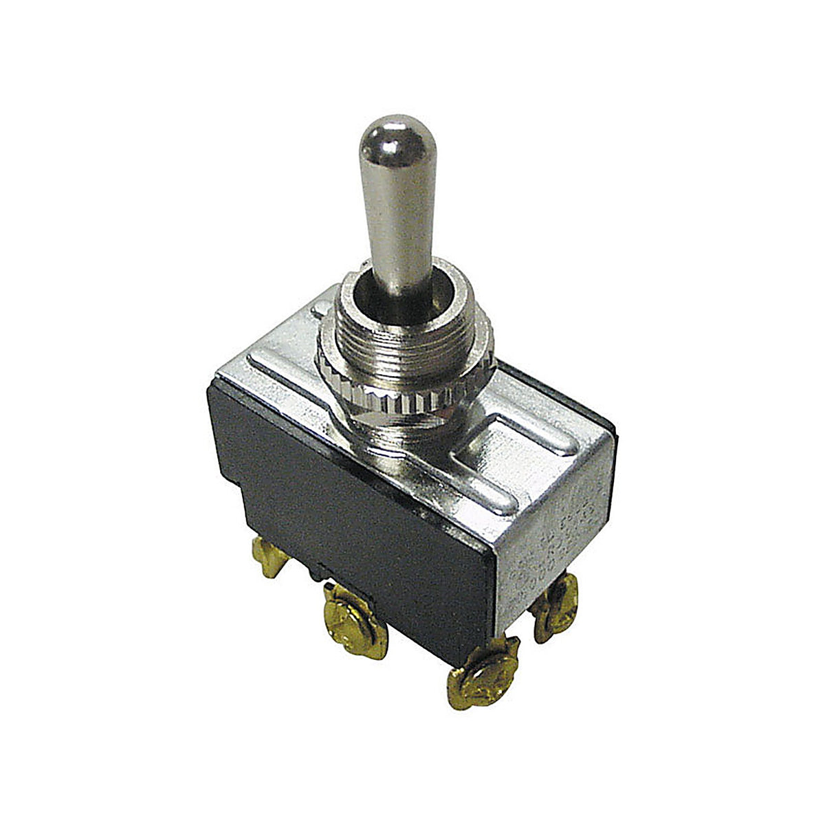 Gardner Bender - GSW-123 - 20 amps Double Pole Toggle Momentary Switch Black/Silver - 1/Pack