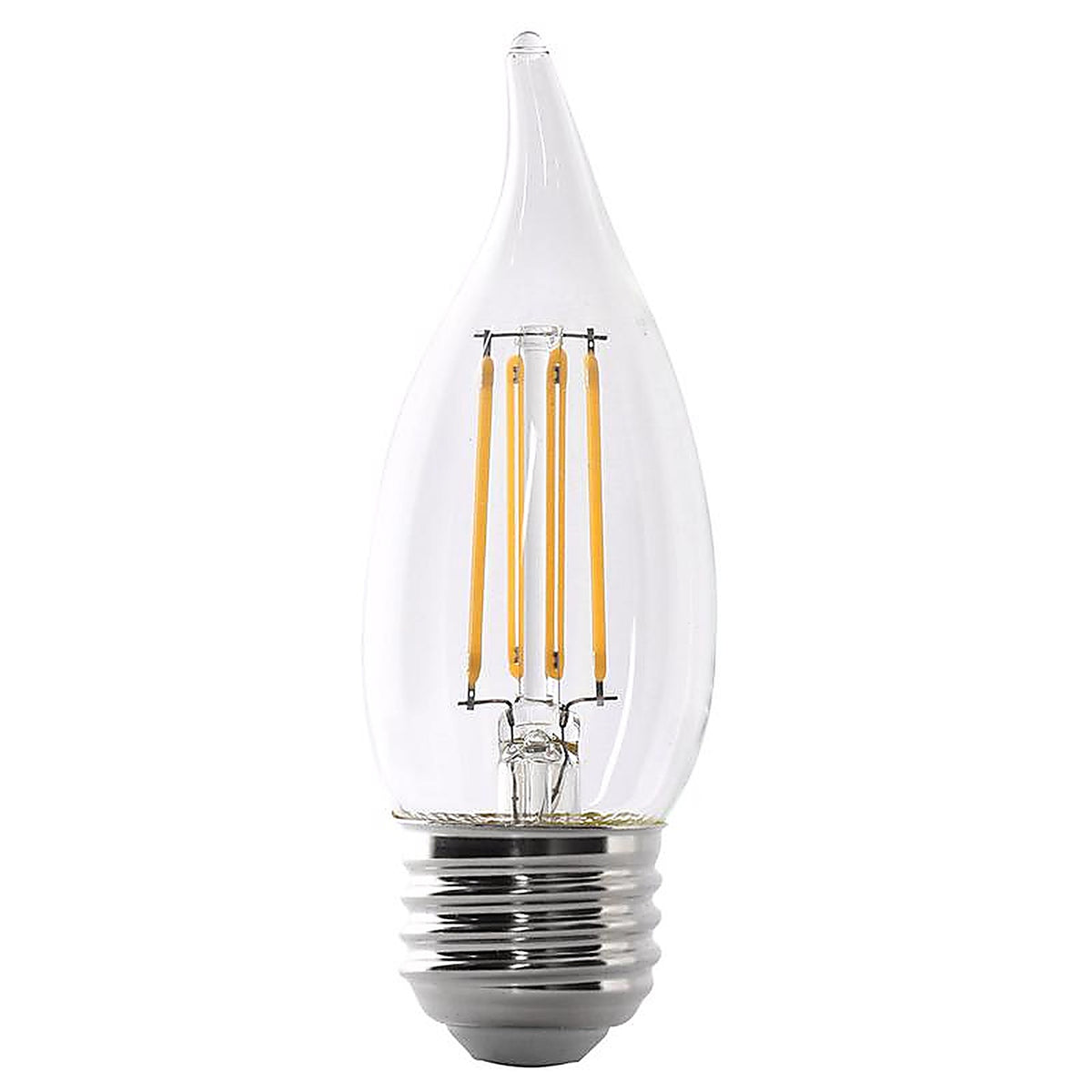 Feit Electric - BPEFC25927CAFL2 - CA10 E26 (Medium) LED Bulb Soft White 25 W 2 pk
