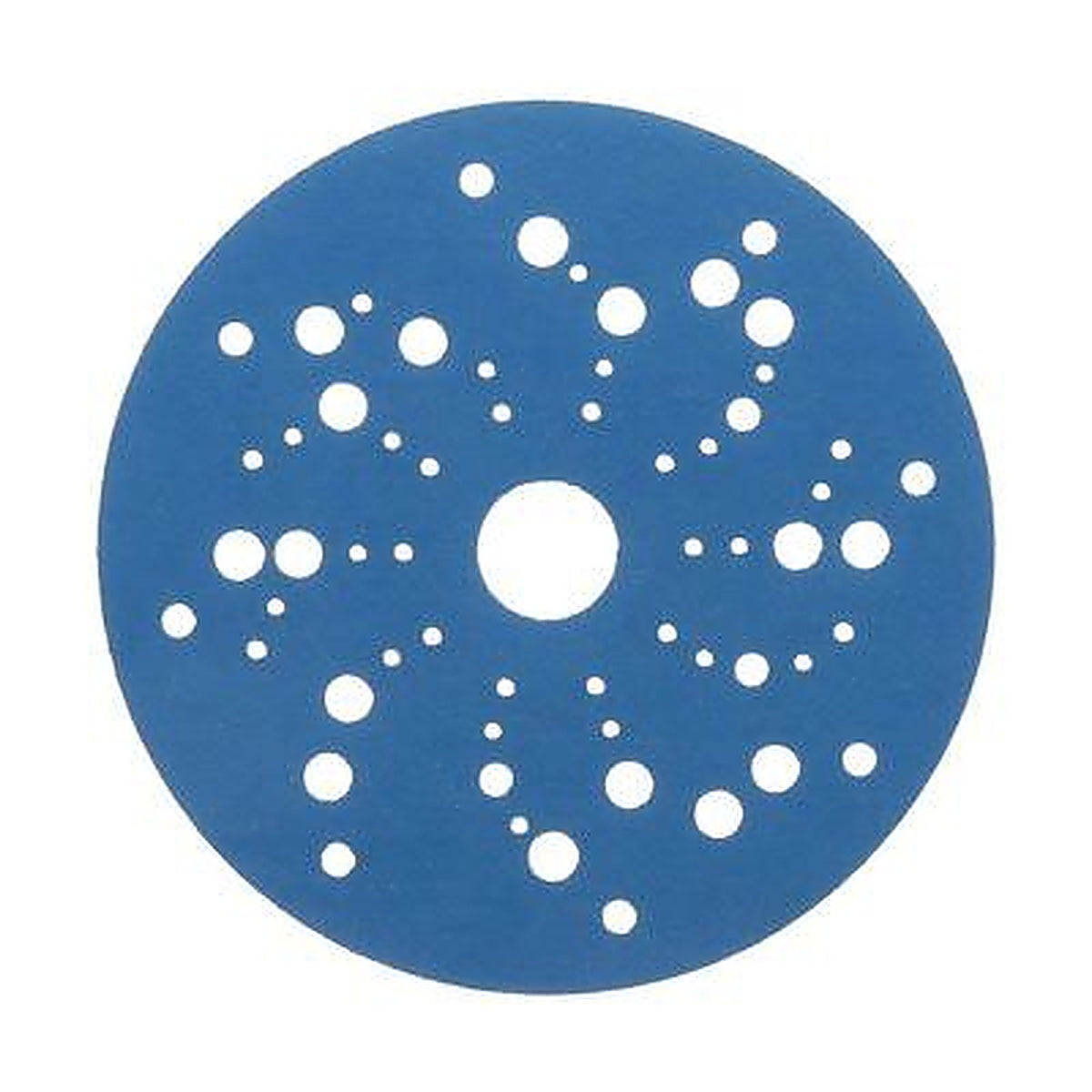 3M - 36169 - 321U Series Multi-Hole Abrasive Disc, 5 Inch Diameter, 800 Grit, Hook and Loop, Blue