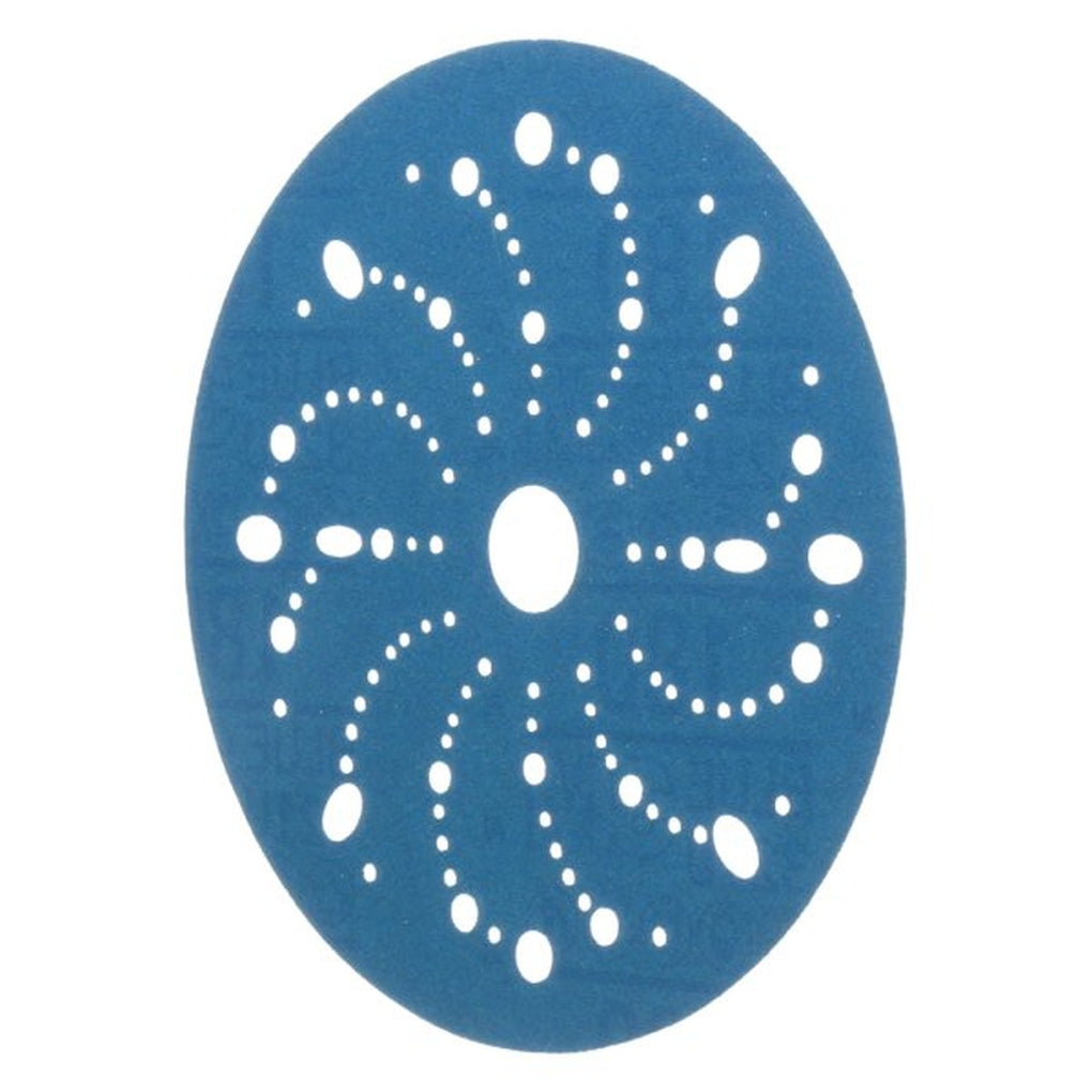 3M - 36176 - Hookit Blue Abrasive Disc Multi-Hole 6 in, 180, 50/box - UU004899769