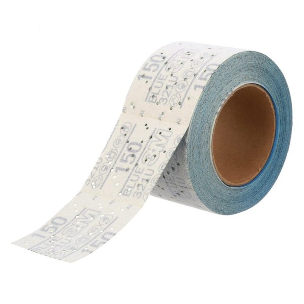 3M - 36190 - Hookit Blue Abrasive Sheet Roll Multi-hole, 2.75 in x 13 y, 150G - 7100091039