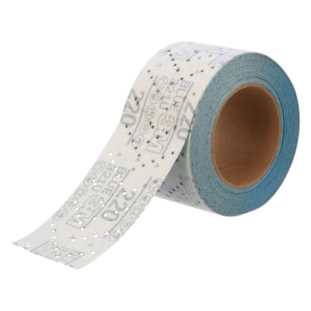 3M - 36192 - Hookit Blue Abrasive Sheet Roll Multi-Hole 2.75 in x 13 y, 220 - UU004899892