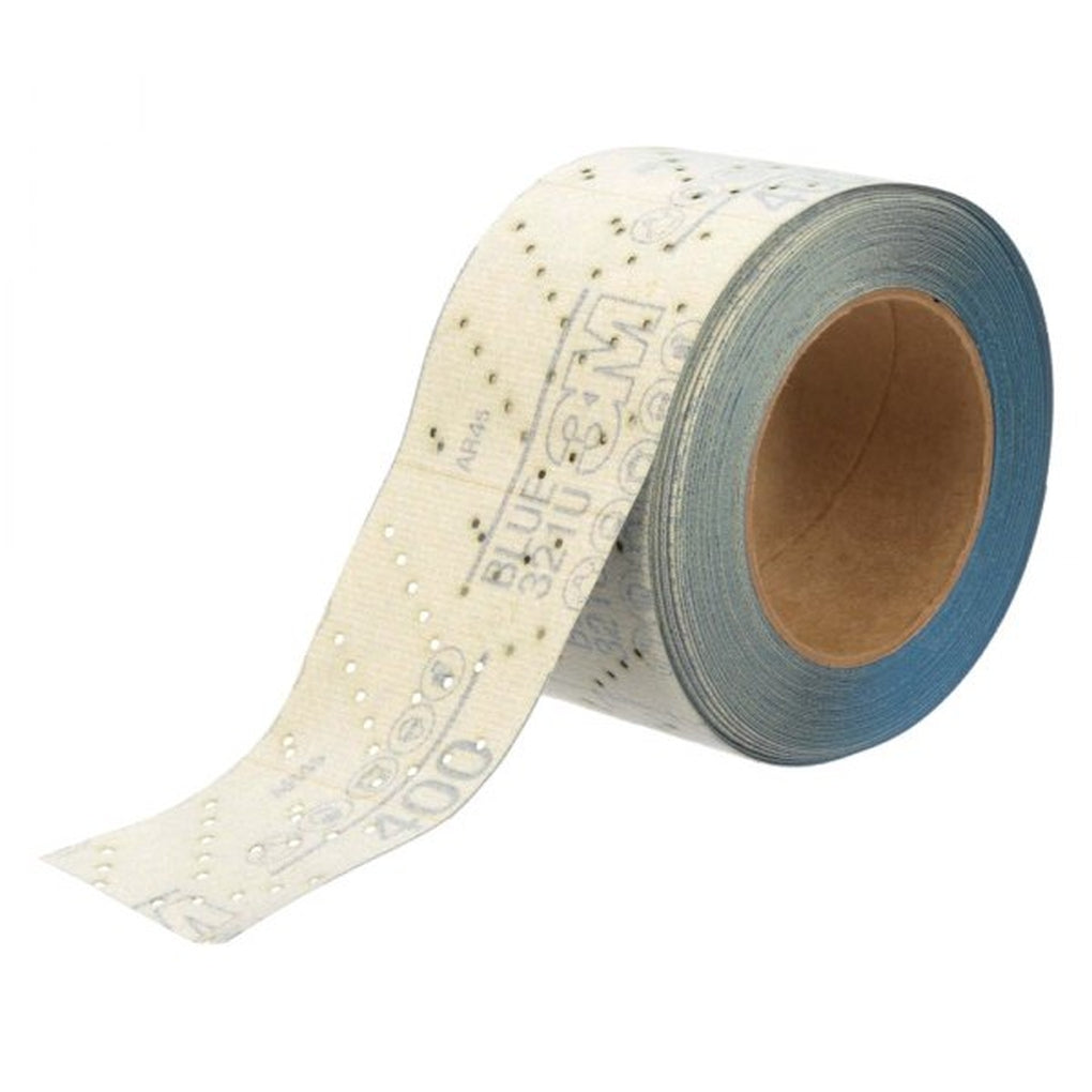 3M - 36196 - Hookit Blue Abrasive Sheet Roll Multi-Hole 2.75 in x 13 y, 400 - UU004899926